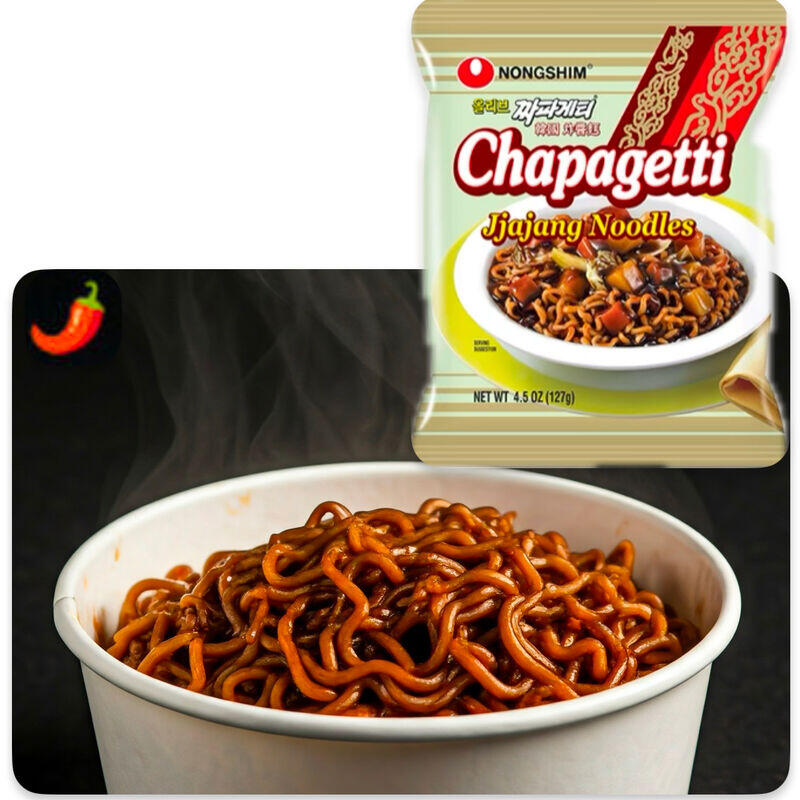 Chapagetti (Stir-Fried) (Spicy Level: *)