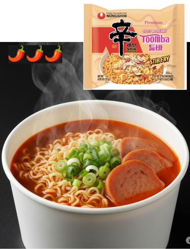 Shin Ramyun Toomba(Spicy Level ***)