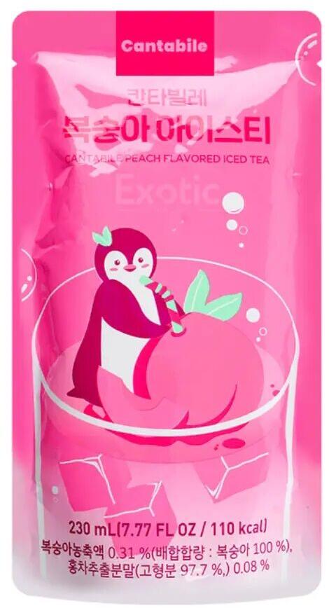 K-Pouch Drink - Peach Ice Tea Ade