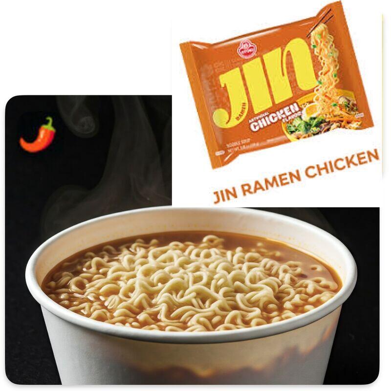 Jin Ramyun Chicken (Spicy Level:*)