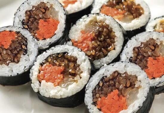 Warm Kimbap (Veggie)